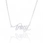 Tracy Name Necklace Gold Silver and Rose Gold for Women