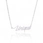 Unique Name Necklace Gold Silver and Rose Gold for Women