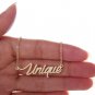Unique Name Necklace Gold Silver and Rose Gold for Women