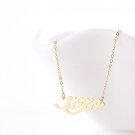 Xoxo Name Necklace Gold Silver and Rose Gold for Women