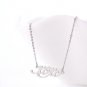 Xoxo Name Necklace Gold Silver and Rose Gold for Women