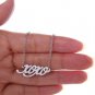 Xoxo Name Necklace Gold Silver and Rose Gold for Women
