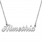 Custom Made Any Name Necklace Almethia Stainless Steel Jewelry for Mother Custom Made Any Name Necklace Almethia Stainless Steel Jewelry for Mother