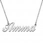 Custom Made Any Name Necklace Amma Stainless Steel Jewelry for Mother