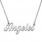 Custom Made Any Name Necklace Angeles Stainless Steel Jewelry for Mother