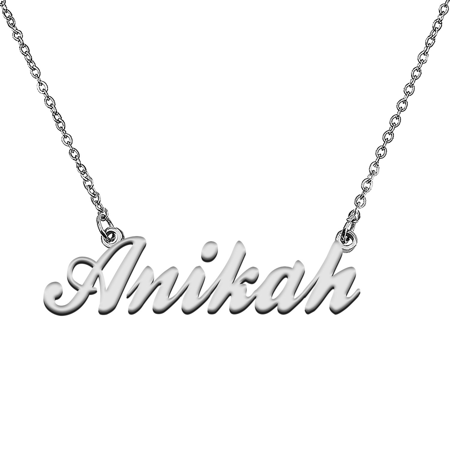 Custom Made Any Name Necklace Anikah Stainless Steel Jewelry for Mother