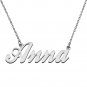 Custom Made Any Name Necklace Anna Stainless Steel Jewelry for Mother
