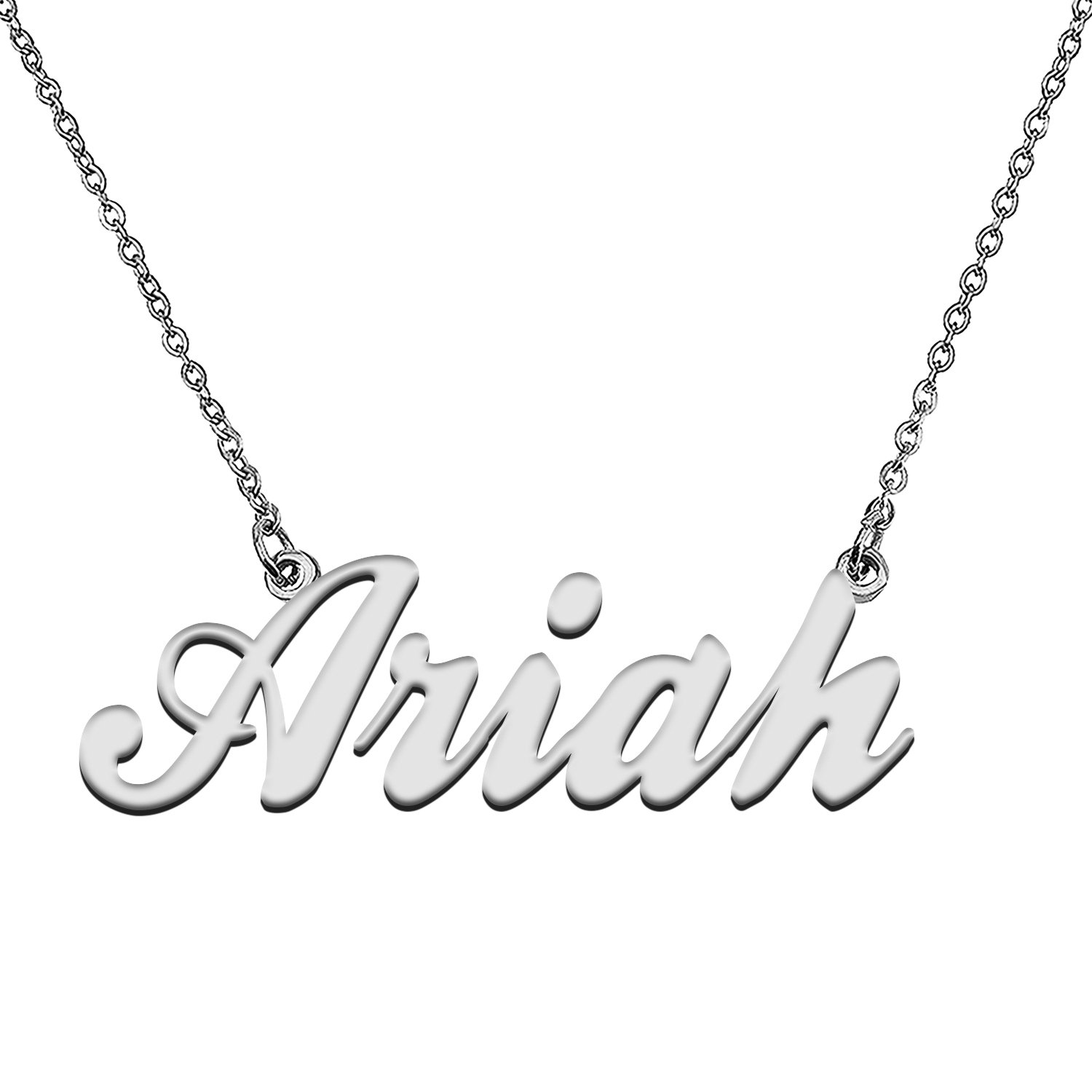 Custom Made Any Name Necklace Ariah Stainless Steel Jewelry for Mother