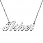 Custom Made Any Name Necklace Asher Stainless Steel Jewelry for Mother