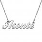 Custom Made Any Name Necklace Asonte Stainless Steel Jewelry for Mother