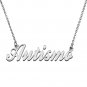 Custom Made Any Name Necklace Autismo Stainless Steel Jewelry for Mother