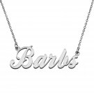 Custom Made Any Name Necklace Barbs Stainless Steel Jewelry for Mother Custom Made Any Name Necklace Barbs Stainless Steel Jewelry for Mother