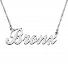 Custom Made Any Name Necklace Bronx Stainless Steel Jewelry for Mother