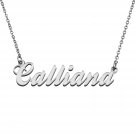 Custom Made Any Name Necklace Calliana Stainless Steel Jewelry for Mother