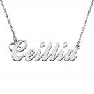 Custom Made Any Name Necklace Ceillia Stainless Steel Jewelry for Mother Custom Made Any Name Necklace Ceillia Stainless Steel Jewelry for Mother