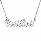 Custom Made Any Name Necklace CellBell Stainless Steel Jewelry for Mother