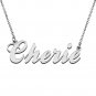 Custom Made Any Name Necklace Cherie Stainless Steel Jewelry for Mother