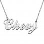 Custom Made Any Name Necklace Chevy Stainless Steel Jewelry for Mother