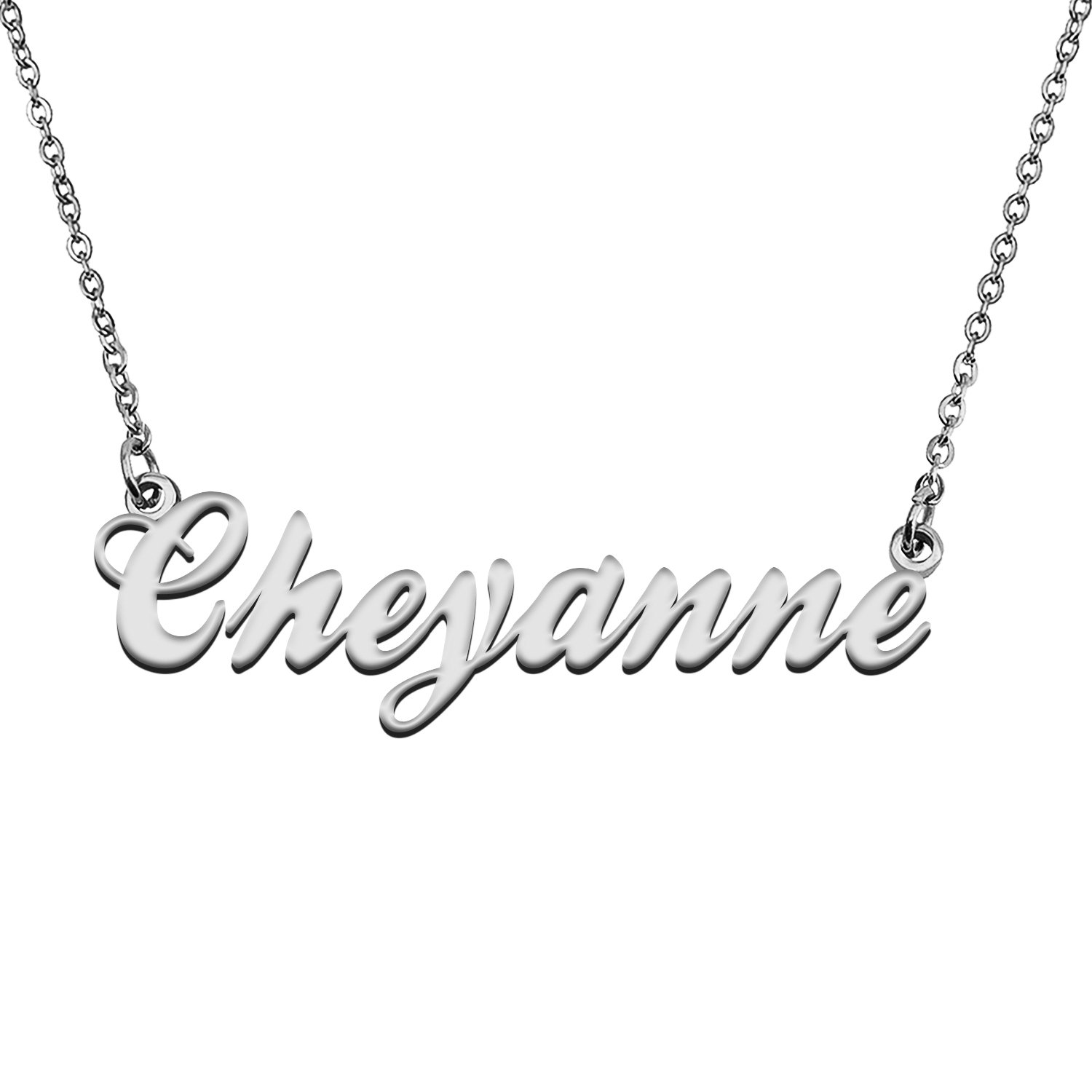 Custom Made Any Name Necklace Cheyanne Stainless Steel Jewelry for Mother