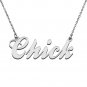 Custom Made Any Name Necklace Chick Stainless Steel Jewelry for Mother
