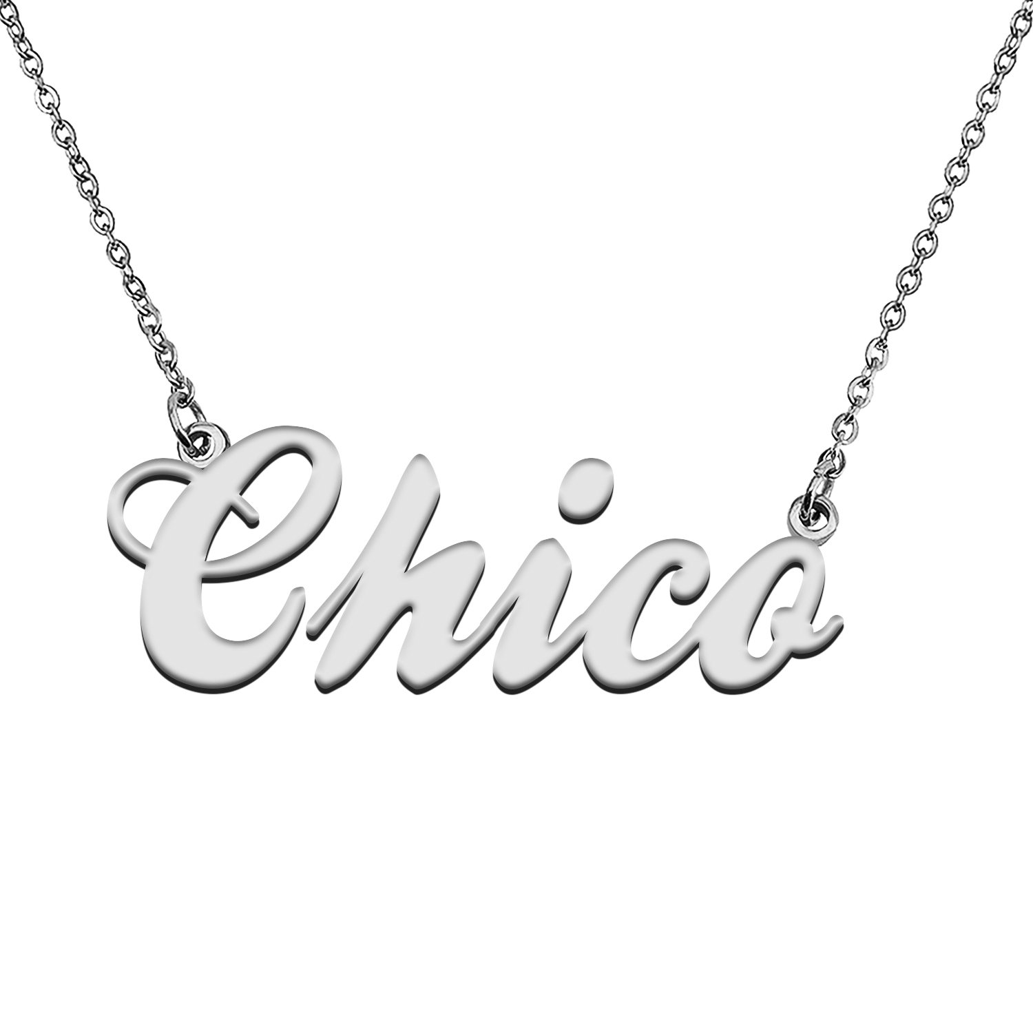 Custom Made Any Name Necklace Chico Stainless Steel Jewelry for Mother