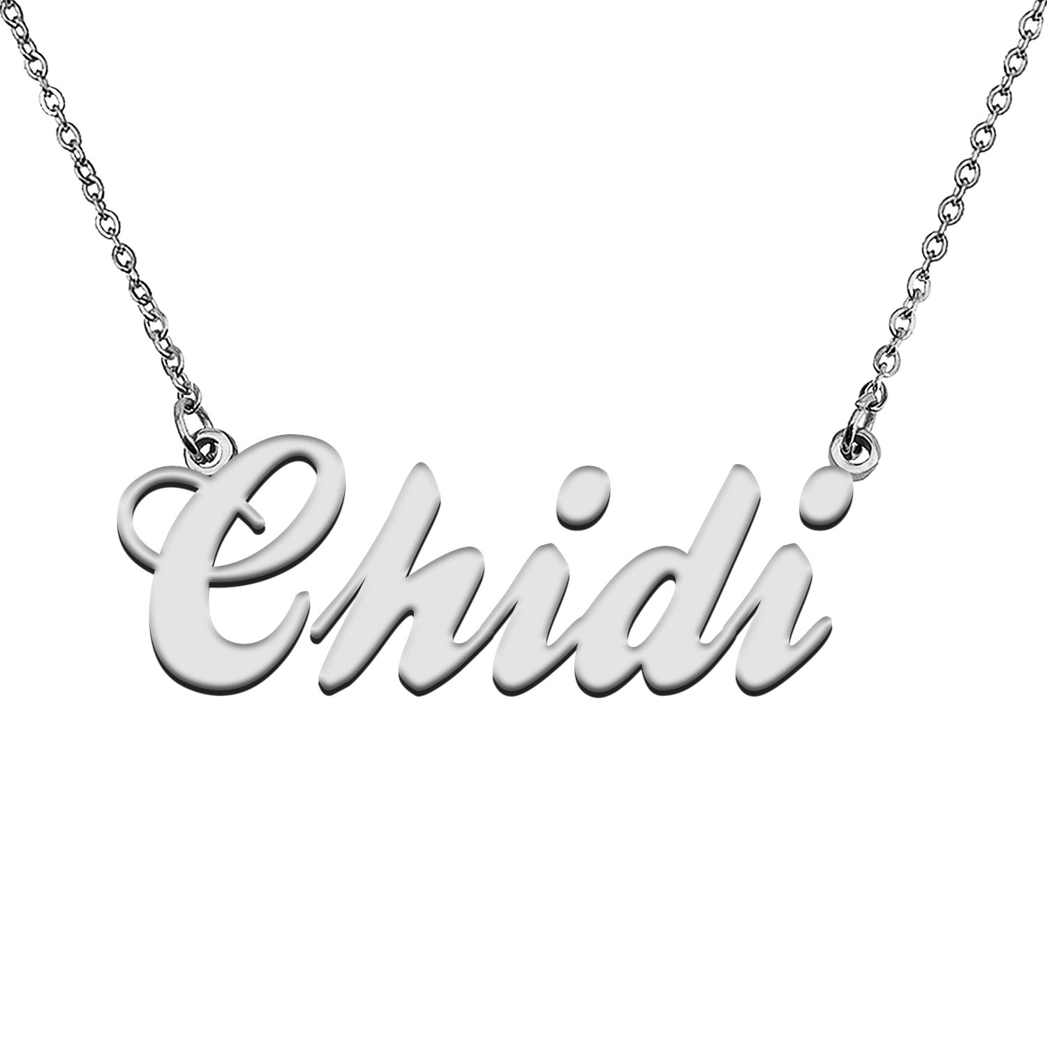 Custom Made Any Name Necklace Chidi Stainless Steel Jewelry for Mother