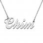 Custom Made Any Name Necklace Chim Stainless Steel Jewelry for Mother