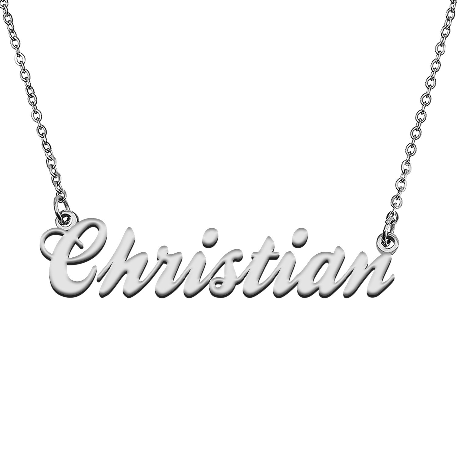 Custom Made Any Name Necklace Christian Stainless Steel Jewelry for Mother
