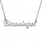 Custom Made Any Name Necklace Chroninger Stainless Steel Jewelry for Mother