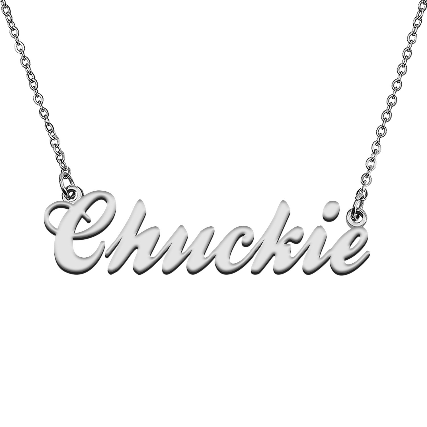 Custom Made Any Name Necklace Chuckie Stainless Steel Jewelry for Mother