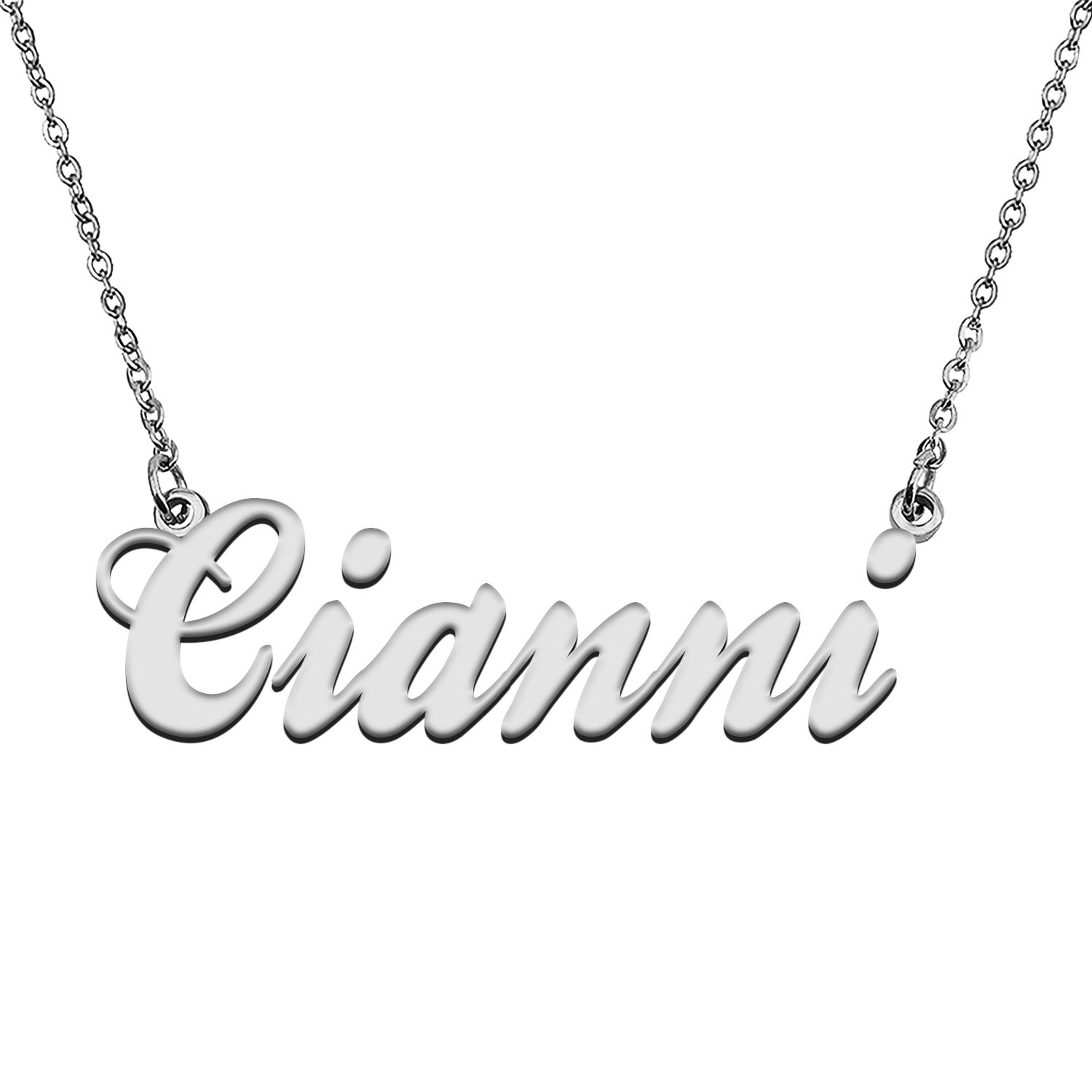 Custom Made Any Name Necklace Cianni Stainless Steel Jewelry for Mother