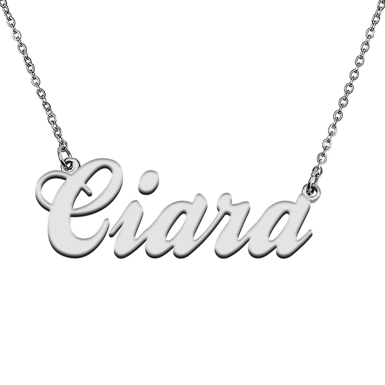 Custom Made Any Name Necklace Ciara Stainless Steel Jewelry for Mother