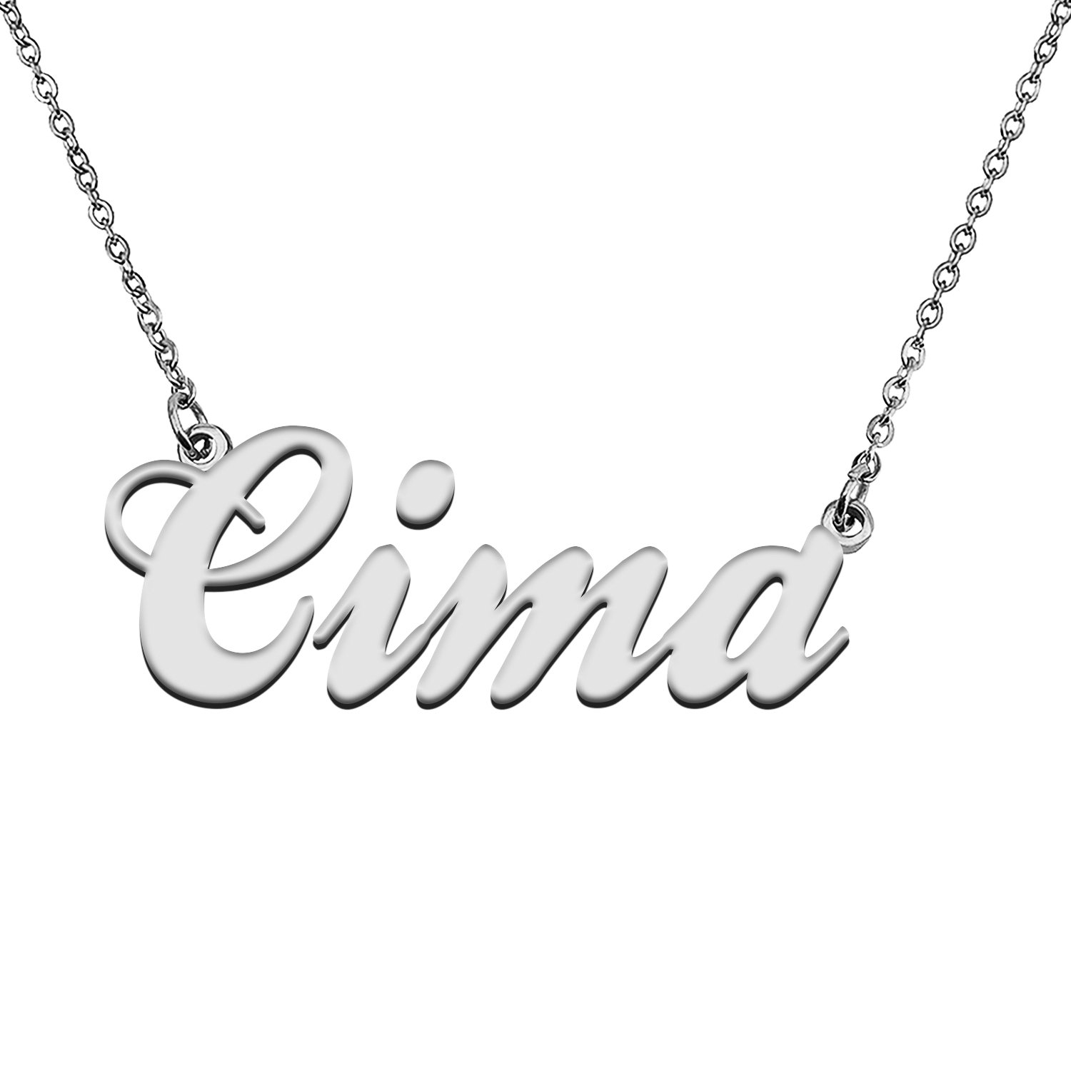 Custom Made Any Name Necklace Cima Stainless Steel Jewelry for Mother