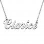 Custom Made Any Name Necklace Clarice Stainless Steel Jewelry for Mother