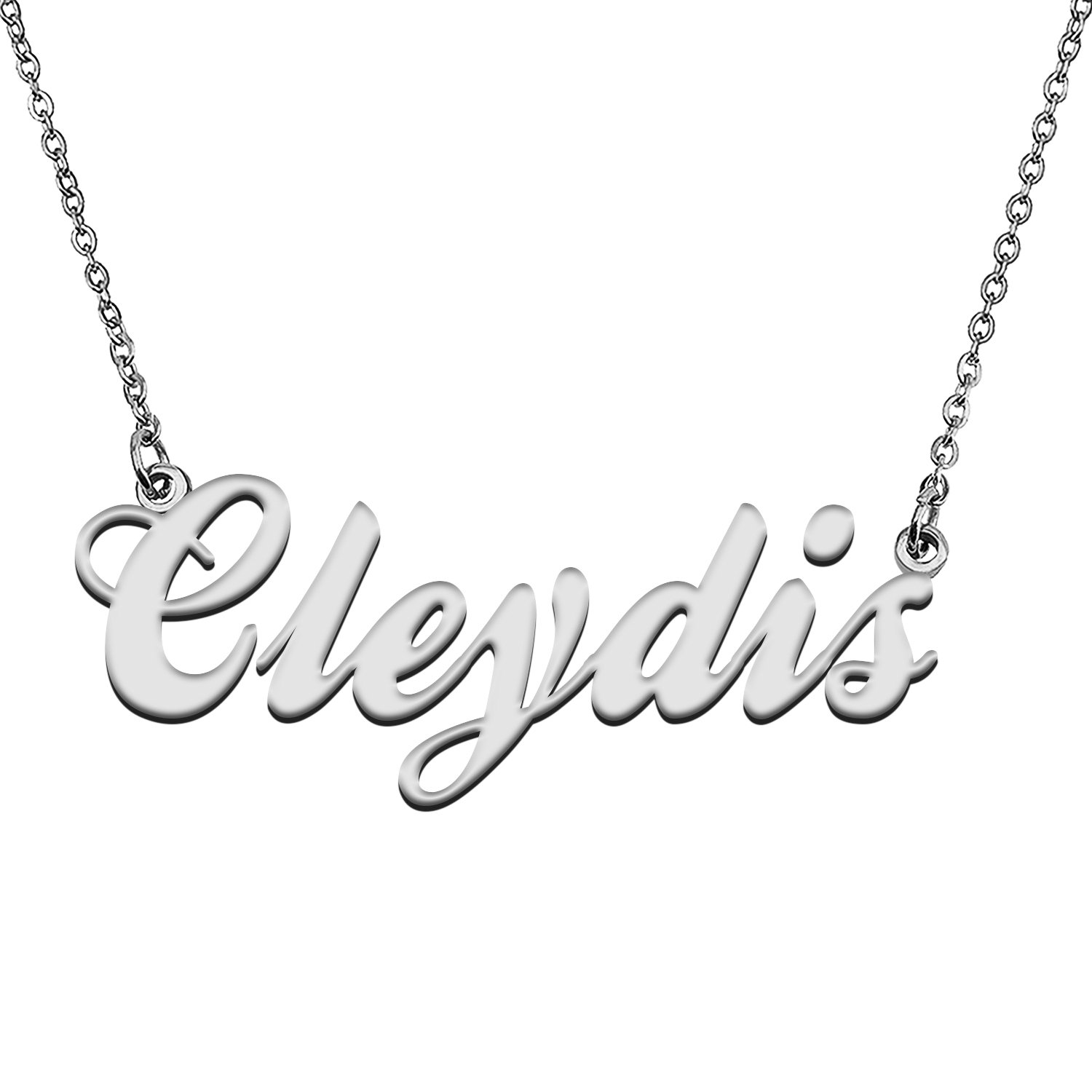 Custom Made Any Name Necklace Cleydis Stainless Steel Jewelry for Mother