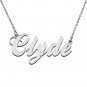 Custom Made Any Name Necklace Clyde Stainless Steel Jewelry for Mother