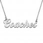 Custom Made Any Name Necklace Coaches Stainless Steel Jewelry for Mother