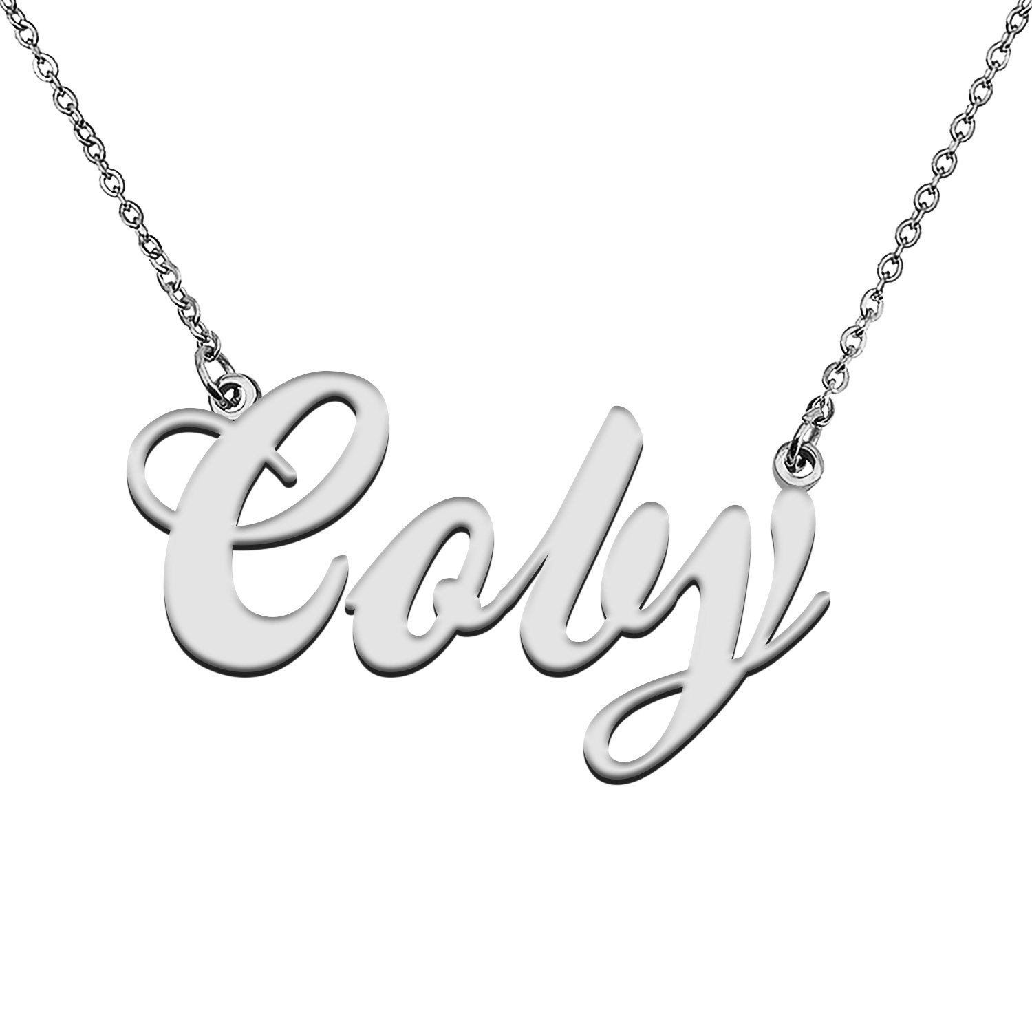 Custom Made Any Name Necklace Coby Stainless Steel Jewelry for Mother