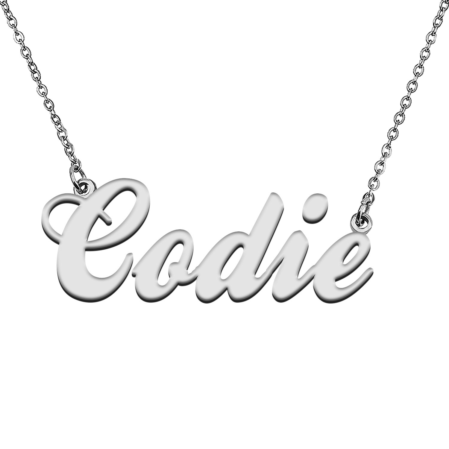 Custom Made Any Name Necklace Codie Stainless Steel Jewelry for Mother