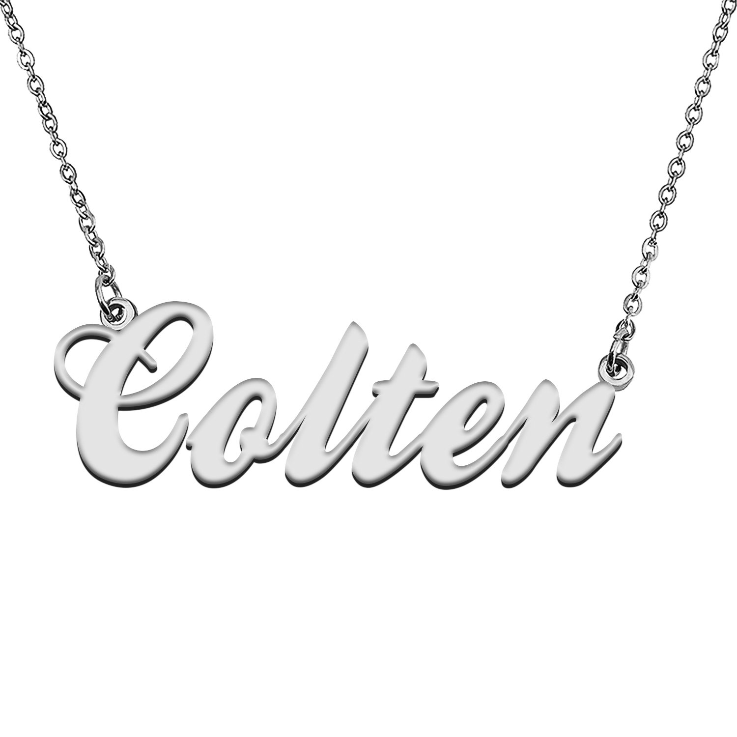 Custom Made Any Name Necklace Colten Stainless Steel Jewelry for Mother