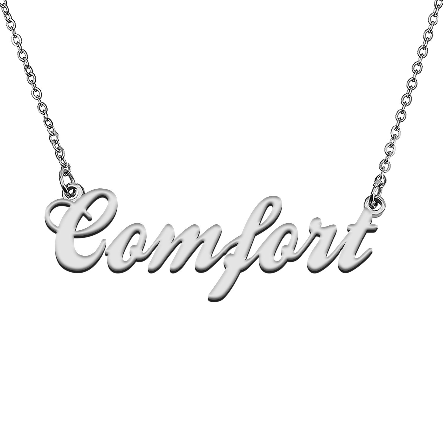 Custom Made Any Name Necklace Comfort Stainless Steel Jewelry for Mother