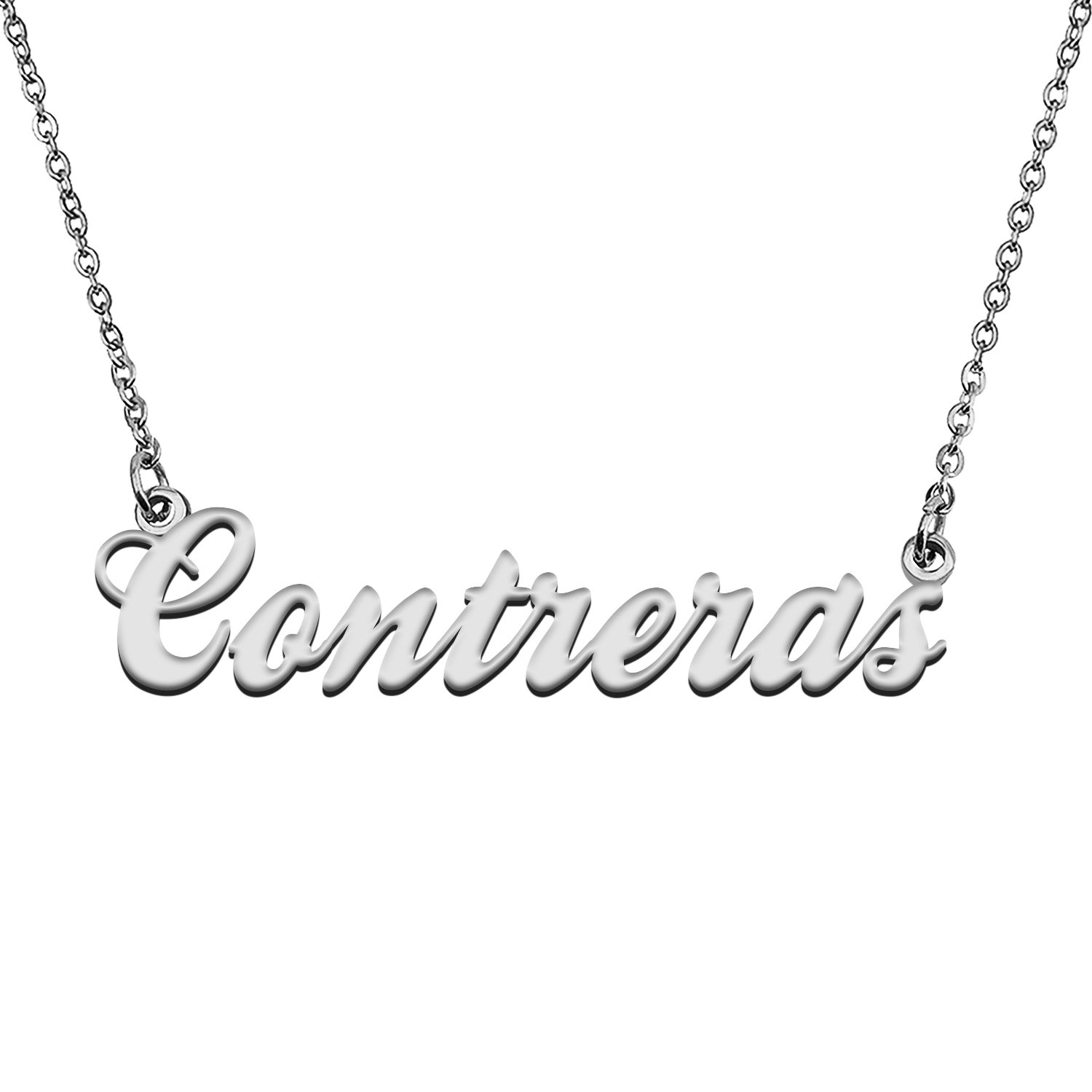 Custom Made Any Name Necklace Contreras Stainless Steel Jewelry for Mother