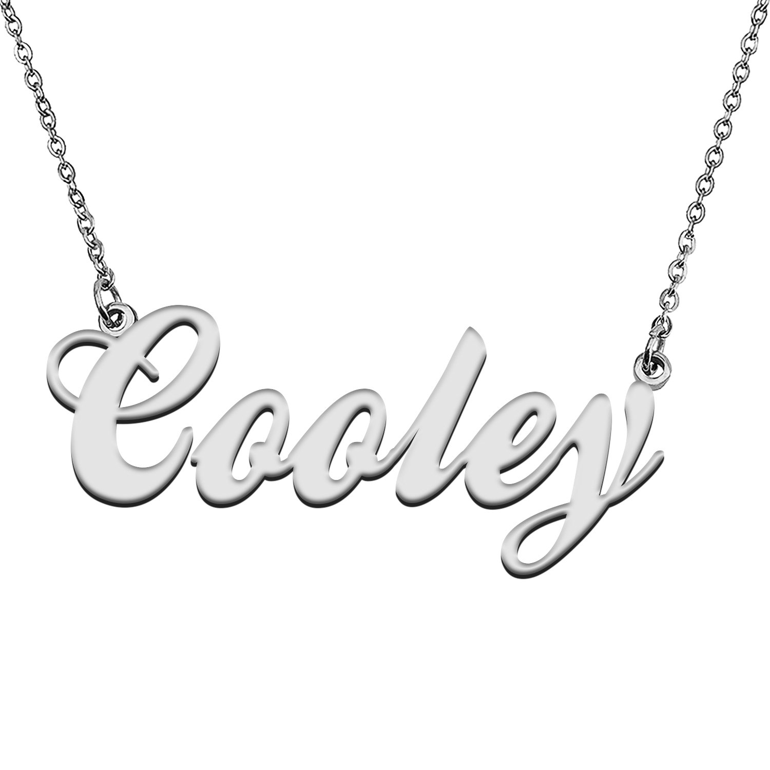 Custom Made Any Name Necklace Cooley Stainless Steel Jewelry for Mother