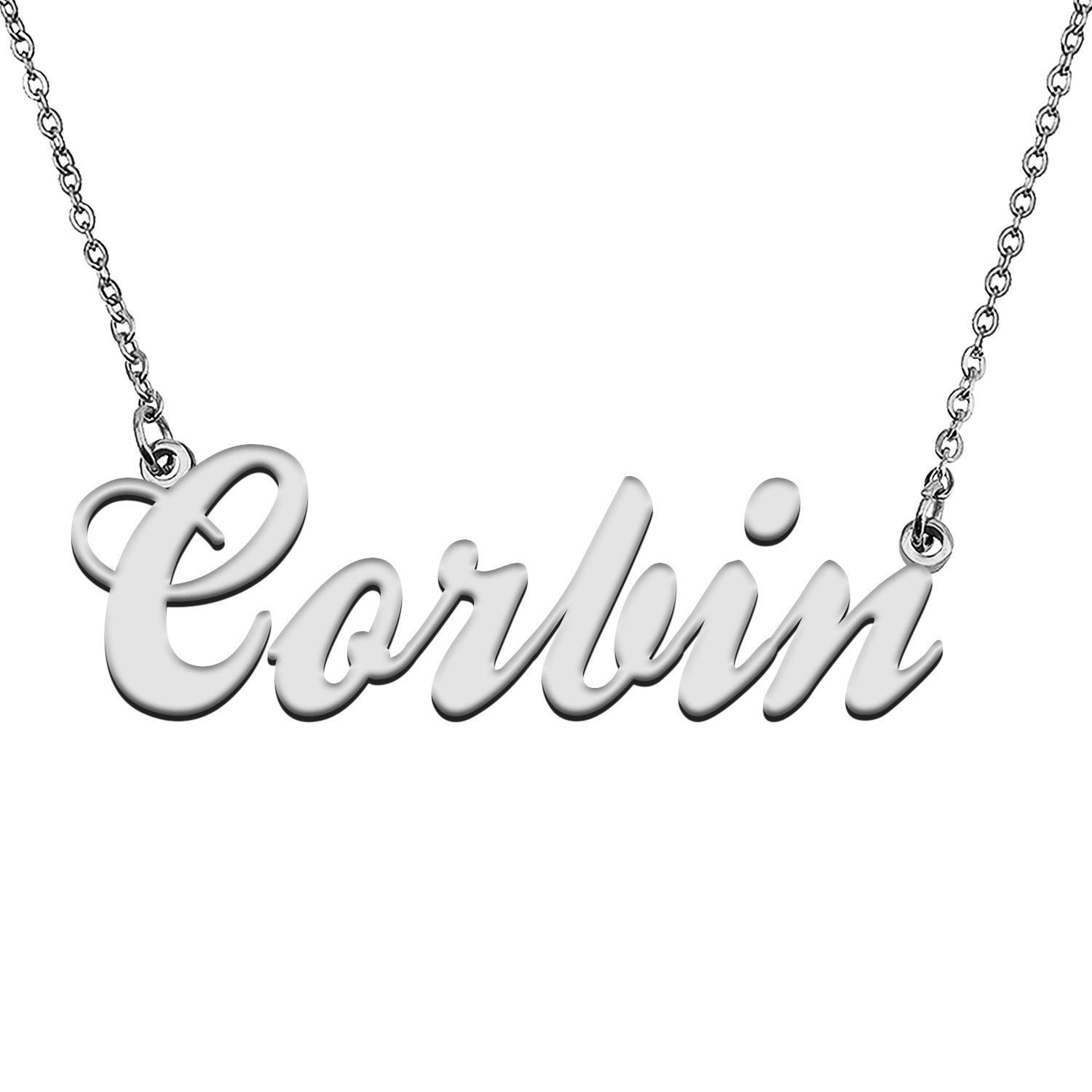 Custom Made Any Name Necklace Corbin Stainless Steel Jewelry for Mother