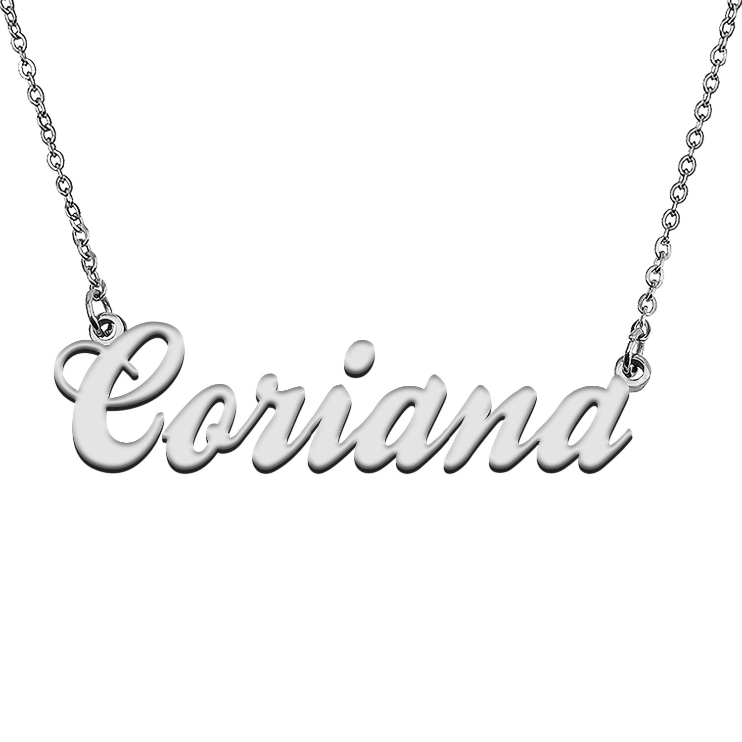 Custom Made Any Name Necklace Coriana Stainless Steel Jewelry for Mother