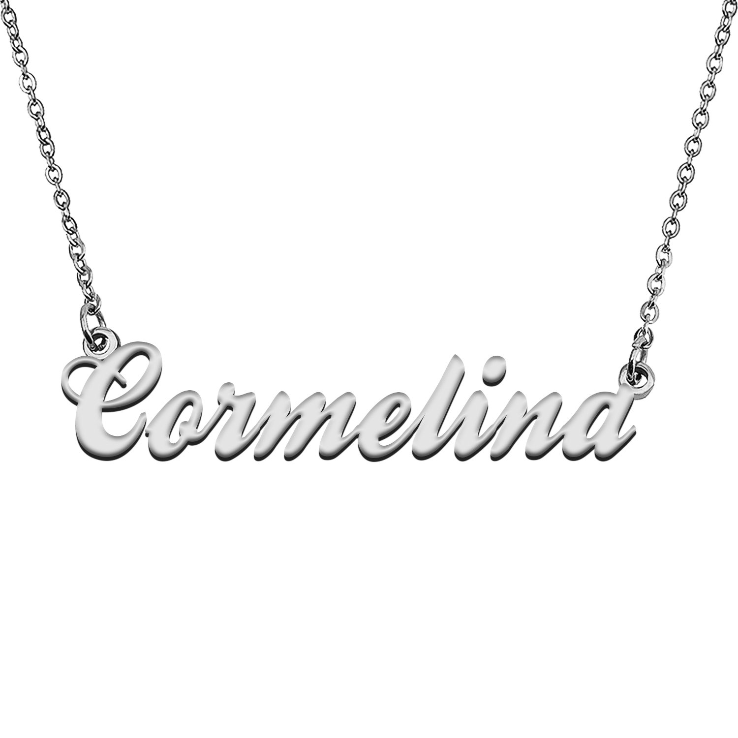 Custom Made Any Name Necklace Cormelina Stainless Steel Jewelry for Mother
