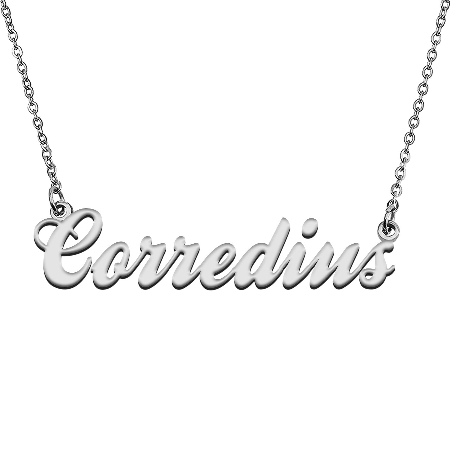 Custom Made Any Name Necklace Corredius Stainless Steel Jewelry for Mother