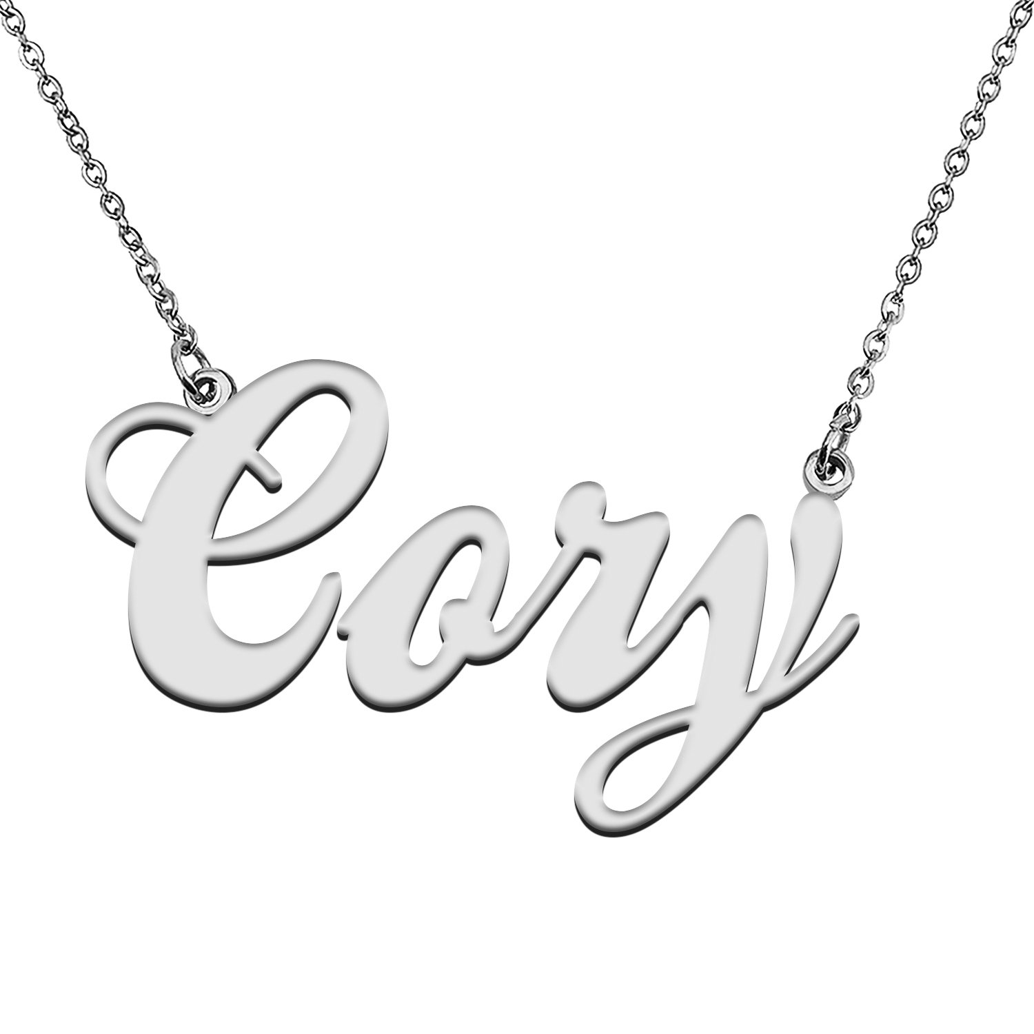 Custom Made Any Name Necklace Cory Stainless Steel Jewelry for Mother