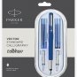 Parker Vector Standard Blue CT Calligraphy Fountain Pen (Fine, Medium & Broad)