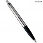 Parker Frontier Stainless Steel CT Ball Point Pen BP New Quink Fine Blue Refill